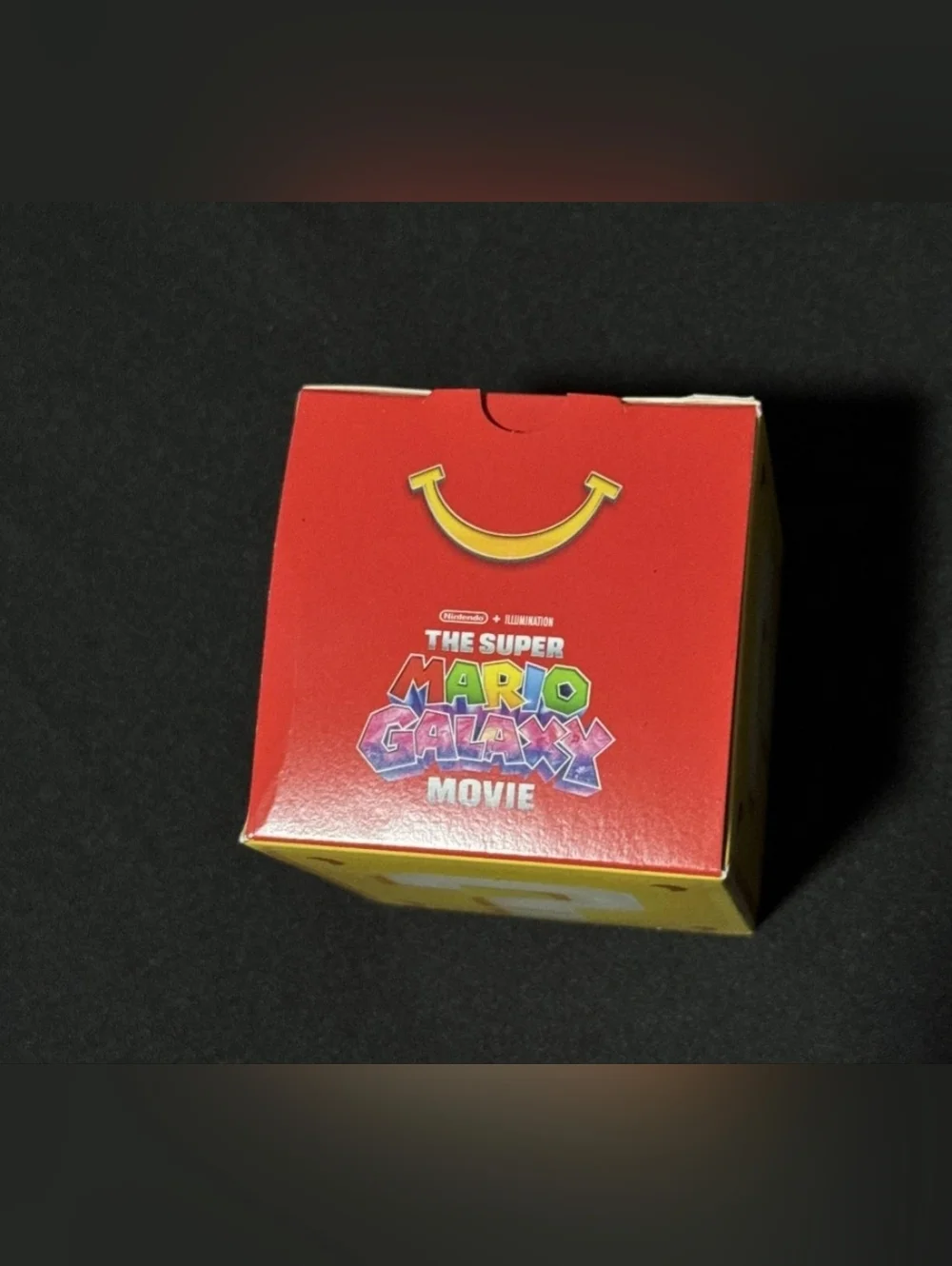 2026 McDONALD'S SUPER MARIO GALAXY HAPPY MEAL TOY #01-MARIO-NEW IN BOX!